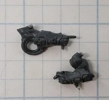 Warhammer 40k Necromunda Bits Goliath Weapon Upgrade Leader Arms Pointing Cigar
