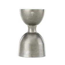 Mercer Culinary Barfly® Heavy Duty Vintage Finish 1&2 oz Straight Rim Jigger