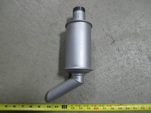 UNIVERSAL MUFFLER FOR MOTORCYCLE BOAT ZERO TURN FORKLIFT SKIDDER PUMP RTV ENGINE - Picture 4 of 4