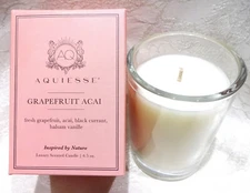 Aquiesse GRAPEFRUIT & ACAI Candle 6.5 oz 