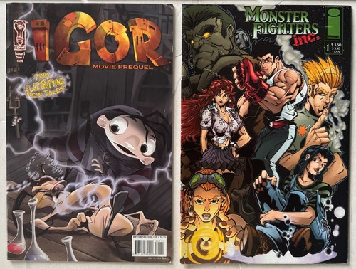 Wake the Dead, Conan vs Living Dead, IGOR, Monster Fighters Inc. Horror Comics - Picture 3 of 4