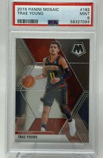 2019 Panini Mosaic #182 Trae Young - PSA 9