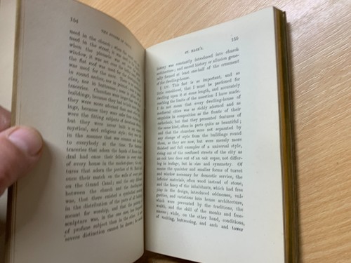 *RARE* 1894 "LES PIERRES DE VENISE" TOMES 1 & 2 LIVRES ANTIQUES EN CUIR (P6) - Picture 13 of 23