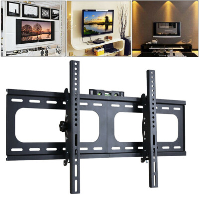 32''-70'' Ultra Slim Fixed TV Mount Wall Bracket Holder for Vizio Sony Sharp 99lbs