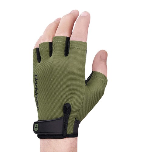 Harbinger Power Weight Lifting Gloves 2.0 - Green - Picture 5 of 12