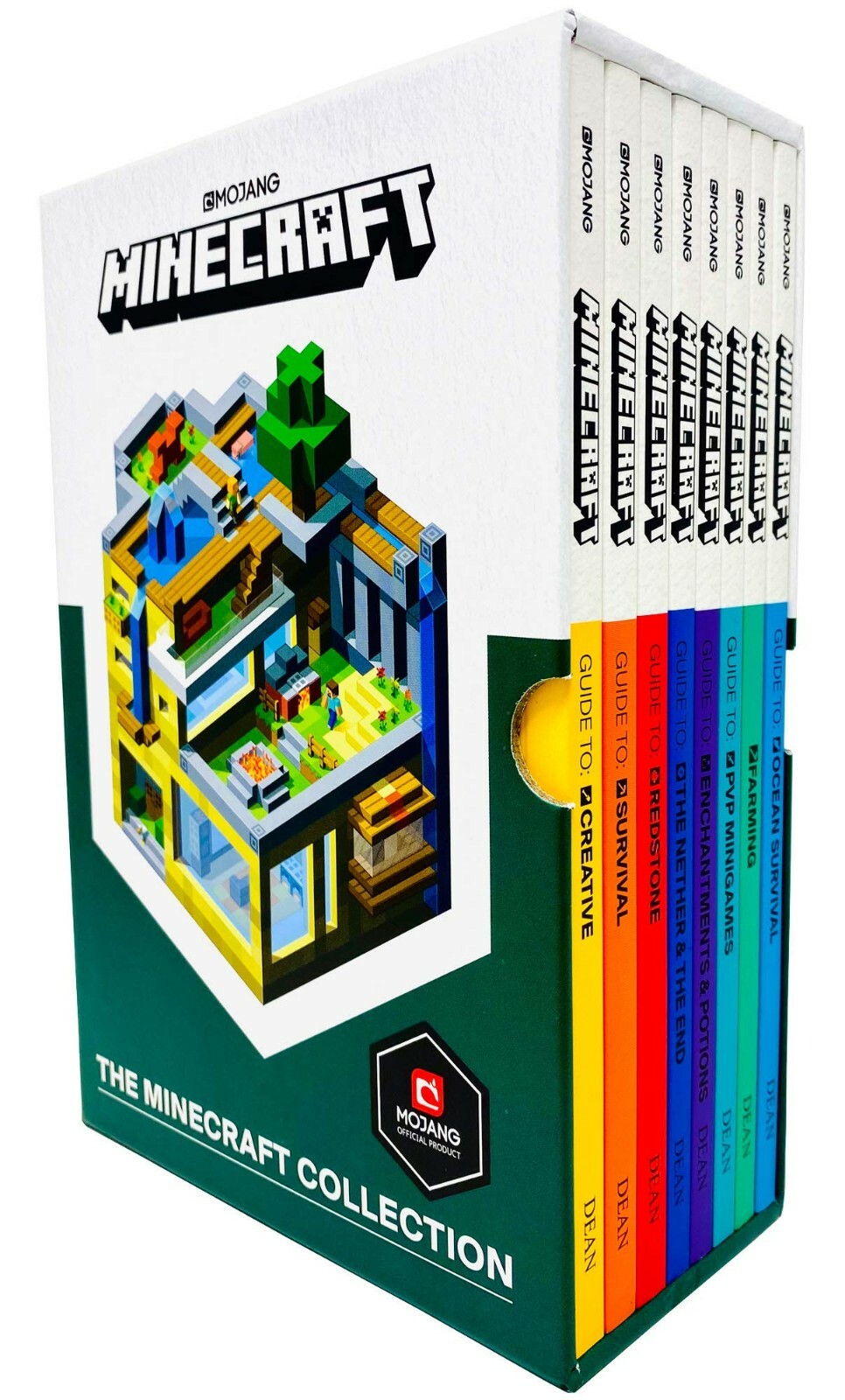 Minecraft Collection 8 Books Box Set (Minecraft Guides) Creative,Survival,Red