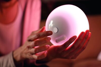 Philips Hue GO V2 Portable LED Light with Bluetooth, White and