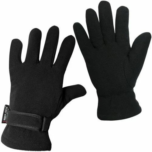Ladies Thermal Lined Polar Fleece Winter Gloves by RockJock