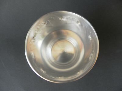 Timbale à godrons en métal argenté RAVINET DENFERT