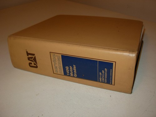 Caterpillar 140G Grader Service Manual , SENR3645 , 5MD-up 13W741-up 72V10334-up - Picture 6 of 6