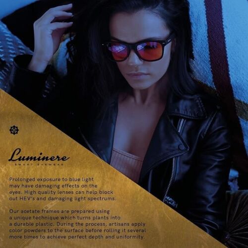 Luminere Blue Light Blocking Glasses Premium Blue Blocker Blueblockers - Afbeelding 5 van 6