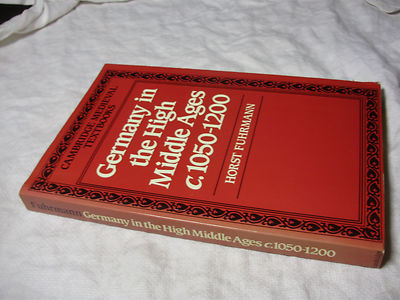 1986 Germany in the High Middle Ages c1050-1200 - HORST FUHRMANN Pb #COBB