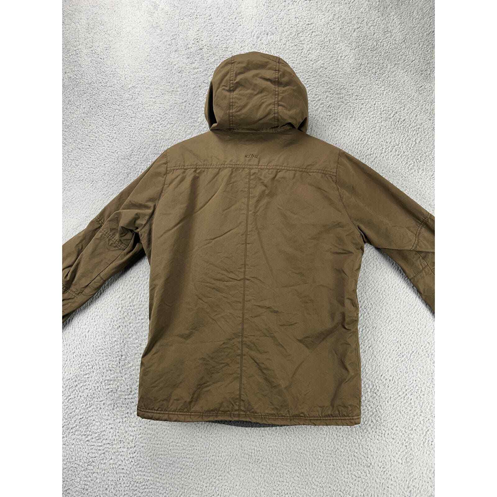 Kuhl Projekt Jacket Mens Small Brown Sherpa Lined Ful… Gem