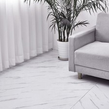 Marble Effect Vinyl Flooring  Lino Roll Self Adhesive PVC Floor Kitchen Bathroom