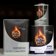 High Teck Dark Blue Pearl Basecoat Paint & Clearcoat Gallon Kit! FORD DX