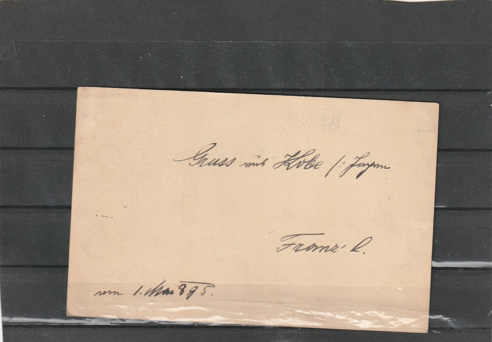 Japan Kobe POSTAL CARD TO Trifail Austria 1895 eBay