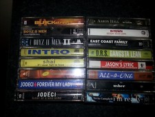 Lot of 16 Cassette Tapes Vintage 90's R B Soul Pop Gen X Nastalgia