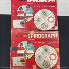 Vintage 1967 Kenners Spirograph Set 401 2x Original Boxes