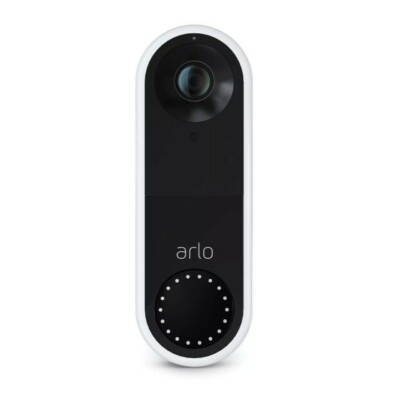 Arlo Wired Video Doorbell Motion Detection Model #: AVD1001-100NAS  - White NIB
