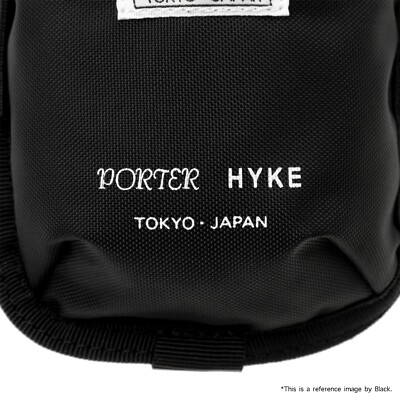 美品　HYKE x PORTER ARM POUCH SIZE ２ YOSHIDA COMPANY POTR HYKE x PORTER ARM POUCH SIZE 2 Sandstone