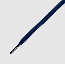 Shoelaces Mr Lacy Runnies Flat Navy for sport and runners soccer and kids