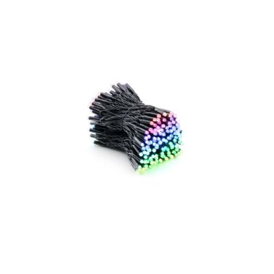 Twinkly Pro RGB Capsule Single Line 250 LED with 4'' Spacing on Green Wire