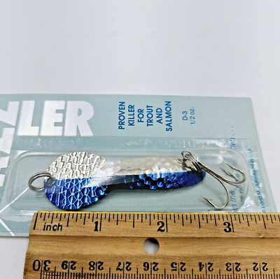 Cucchiaio Da Pesca Acme Dazzler Vintage – 1/4 O 1/2 Oz – Nuovo Magazzino Per Trota, Salmone, Walleye