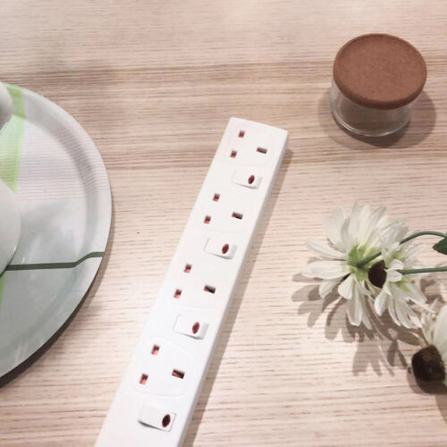 Extrastar Mains Electric Extension Lead 1/2/4/6 Gang 1/2/3/5M Cable 13A UK Plug  - Bild 79 von 161