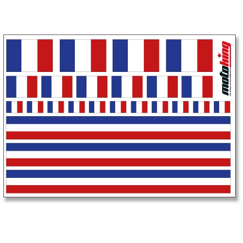 FRANKREICH AUFKLEBER | FLAGGEN STICKER | HELM FAHRRAD MODELLBAU BOBBYCAR AUTO