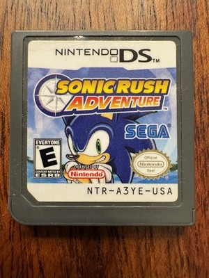 Sonic Rush Adventure (Nintendo DS) Authentic CARTRIDGE ONLY, TESTED & WORKING
