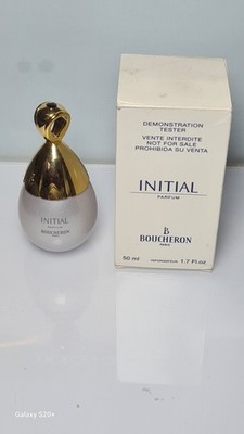 Boucheron Initial Extrait de Parfum 50ml Vintage 2000 Spray Gold Pearl Neu Selten