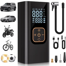 180PSI Tire Inflator Portable Air Compressor, Air Pump for Car Tires