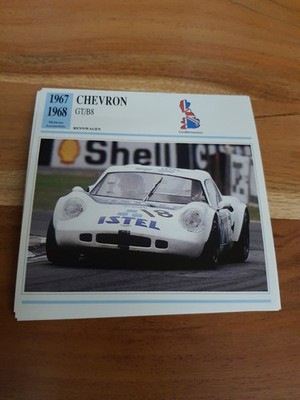 Chevron GT/B8   - Geschichte & Technische Daten -  Karte (2)