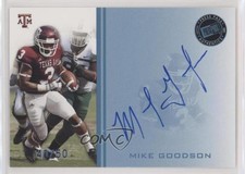 2009 Press Pass Signings Blue 40/50 Mike Goodson #PPS-MG Auto 9pd