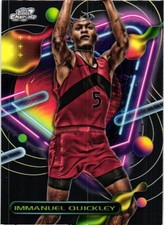 2023-24 Topps Chrome Cosmic #82 Immanuel Quickley