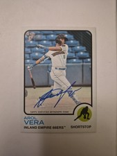 2022 Topps Heritage Minor League Edition- Real One Autographs Arol Vera #ROA-AV