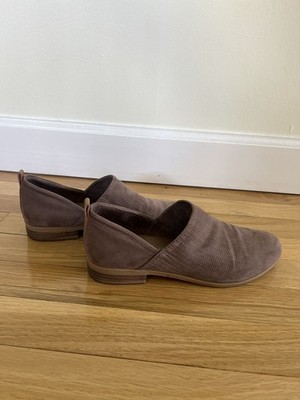 Dr Scholls Watson Women's Shoes Beige Patent Slip-on Casual Wedge Loafer US 7.5
