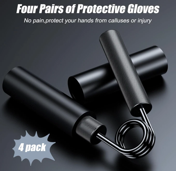 Set 4 fortalecedores de mano 50-200 lb antideslizantes para fuerza y rehabilitac Foto 4 de 4