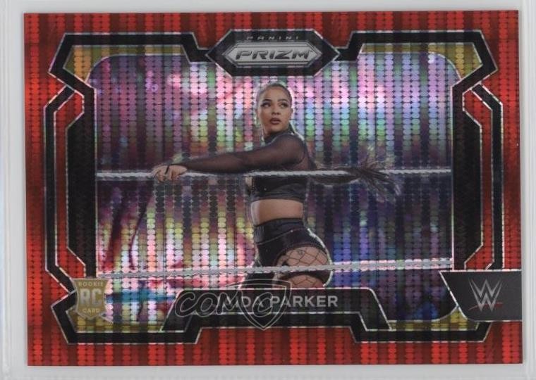 2024 Panini Prizm WWE Red Pulsar Prizm 347/399 Jaida Parker #2 0t30