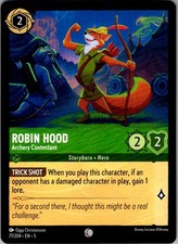 Robin Hood - Archery Contestant Shimmering Skies 77/204 Common Lorcana Near Mint