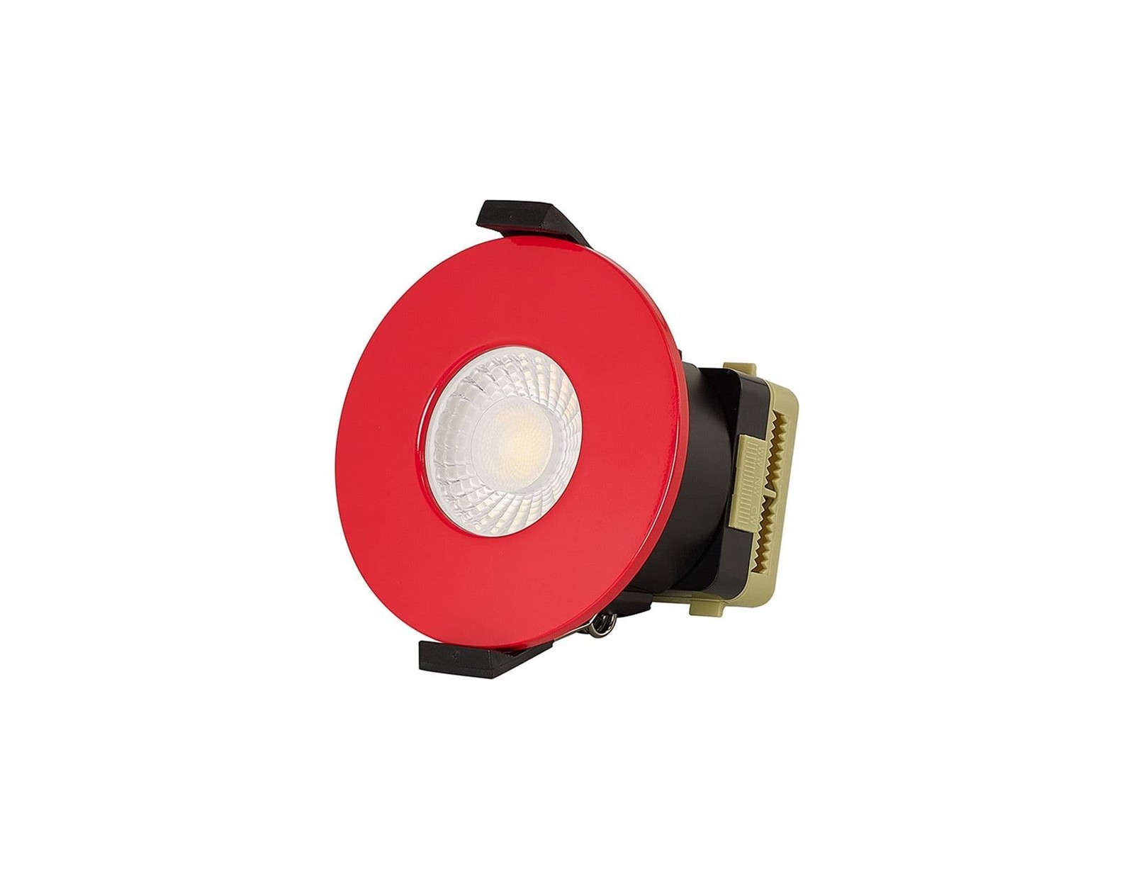 Trendi Switch Red Dimmable Ip65 Cct Led Fire Rated Downlight In Strawberry - Image 2