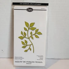 Sizzix Die Branch With Leaves Sizzlits medium