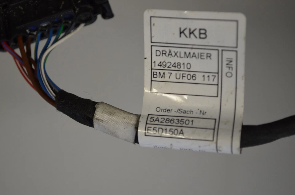 BMW G08 iX3 Wiring Loom Harness 5a28635 - Image 4 of 4