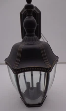 Roseville 3 Light 19" Tall Outdoor Wall Lantern Bronze Dolan Design