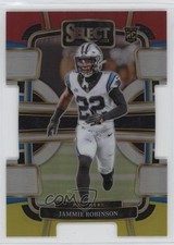 2023 Panini Select Concourse Red & Yellow Prizm Die-Cut Jammie Robinson #15 1dj9