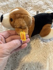 2004 STEIFF Beagle Dog FAO Schwarz American Kennel Puppy Dog Plush 10" Toy