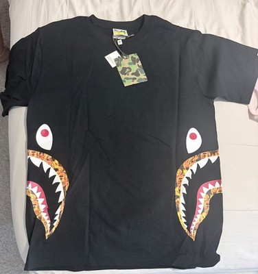 Варе Bape Flame Side Shark Black Men s Tee