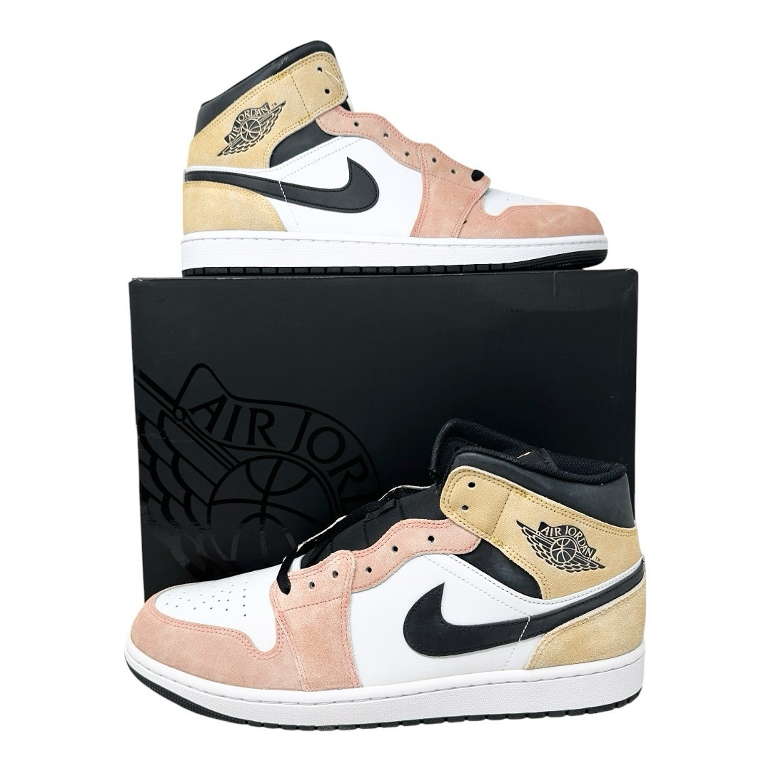 Air Jordan 1 Mid Flight Club DX4332800 Magic Ember/Sundial/White