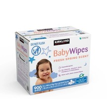 Kirkland Signature Scented Baby Wipes, 900-count