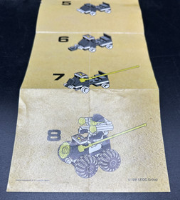 LEGO 6812 - Blacktron Grid Trekkor -  Instructions ONLY - 1991